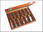 Coffret 12 outils bois