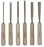 (w:3200)Jeu de 6 outils de sculpeur