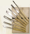 (w:6300)Coffret 7 outils tournage