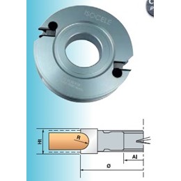 Porte-outils demi rond R 15