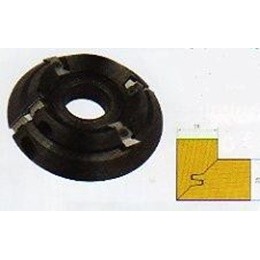 Porte-outils pour bouvetage d'angle 45� auto'serrant