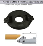 Porte-outils inclinable alesage 50