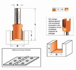 Fraise  dfoncer pour charnires - carbure CMT Orange tools