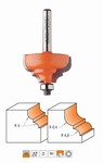 Fraise pour moulures dcoratives avec feuillure - carbure - roulement CMT Orange tools