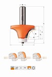 Fraise quart de rond pour matriaux composites - carbure - roulement CMT Orange tools