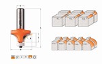 Fraise quart de rond pour matriaux composites - carbure - rouelement Derlin CMT Orange tools