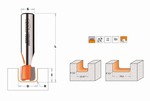Fraise pour la ralisation de gorges sur matriaux composites - carbure CMT Orange tools
