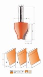 Fraise  plate-bande verticale - carbure CMT Orange tools