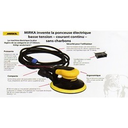 Ponceuse MIRKA Ø 125 mm