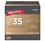 Agrafes P35 Pattes 6mm galvanises pour agrafeuse P35 Outifrance