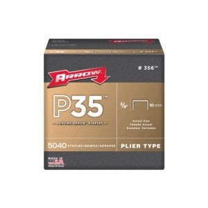 Agrafes P35 Pattes 8mm galvanises pour agrafeuse P35