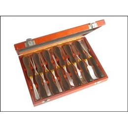 Coffret 12 outils bois