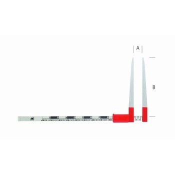 Pied  coulisse forestier pour troncs d'arbres 800 mm  Becs 450 mm