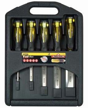 Coffret plastique 5 ciseaux  bois FATMAX  6  25 mm