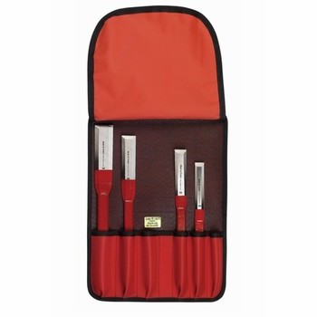 Trousse de 4 ciseaux de charpentier 20, 25, 30 et 40 mm