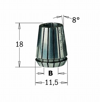 Pince de serrage ER11 CMT Orange Tools