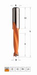 Mche  tourillonner carbure borgne  70 mm 2 gorges CMT Orange Tools