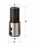Adaptateur de perçage CN pour mèche – M10 pour Scheer CMT Orange Tools