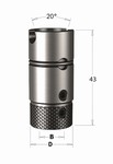 Adaptateur de perçage CN pour mèche – pour Morbidelli CMT Orange Tools