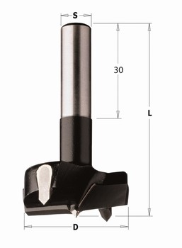 Mche  faonner carbure  Q8 mm CMT