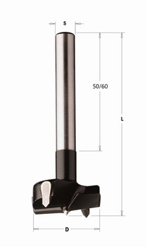 Mche  faonner carbure  Q10 mm CMT