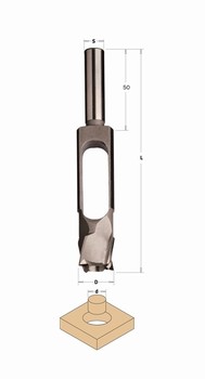 Mche  bouchonner acier CMT