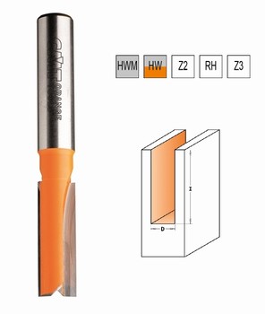 Cmt Orange Tools 912.080.11 – Fraise droite HWM S 8 D 8&#x