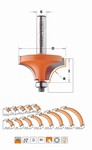 Fraise pour quart de rond - carbure - petit roulement CMT Orange tools