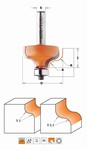 Fraise pour moulures dcoratives avec feuillure - carbure - roulement CMT Orange tools