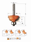 Fraise  doucine romaine - carbure - roulement CMT Orange tools