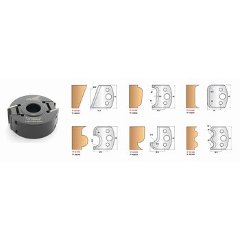 Coffret porte outil universel avec contre-fers hauteur 40 mm  Alsage 30 mm