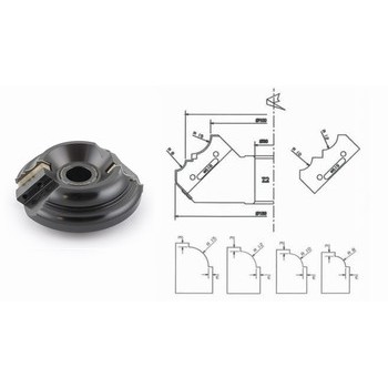 Coffret porte-outils  de rond  plaquettes  Alsage 50 mm