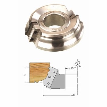 Porte-outils moulure montant  plaquettes  Alsage 50 mm