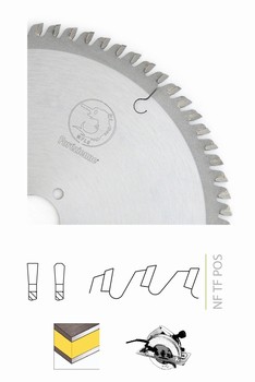 Lame circulaire carbure pour matriaux sandwich - Portatif  Forezienne