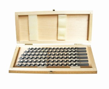 Coffret 6 mches charpente hlicodales pointe vrille 6  16 mm 235 mm