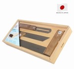 Coffret doutils de mesure pour menuisier (querre, querre  onglet, fausse querre) Shinwa