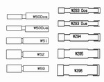 Plaquettes carbure rainure pour porte outils de toupie ELBE Forezienne