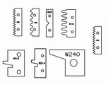 Plaquettes carbure bouvetage pour porte outils de toupie ELBE Forezienne