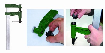 Serre-joint  pompe zingu avec embout interchangeable