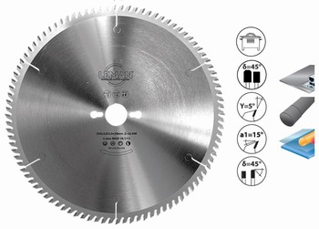 Lame scie circulaire carbure pour mtaux non-ferreux  avance automatique