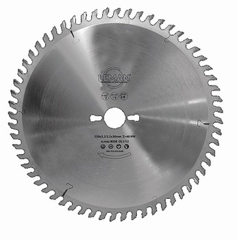 Lame scie circulaire carbure denture gouge -5 pour mise  format panneaux