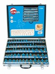 Coffret de 60 mches de dfonceuse carbures Leman