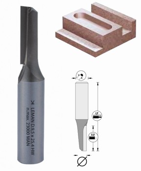 Mche  rainer droite 1 coupe   Carbure micrograin