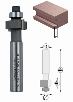 Mche  feuillurer + guide  bille   Carbure micrograin