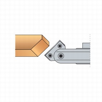 Porte-outils inclinable de +90  -90