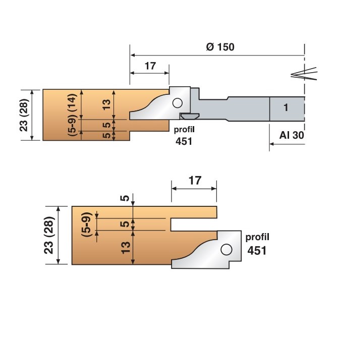 Boite de 10 plaquettes r�versibles au carbure 7,5x12x1,5 mm