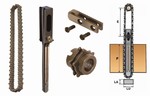 Chane, guide, pices de rechanges pour mortaiseuse RYOBI CM40 et MILWAUKEE CM100 STANDARD INTERNATIONAL Leman