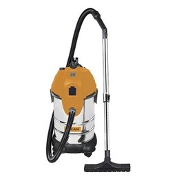 Aspirateur eau et poussire INOX + chariot 30L