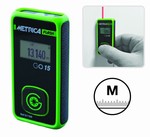 Tlmtre laser rouge de poche une touche - 15 m IP54 Metrica