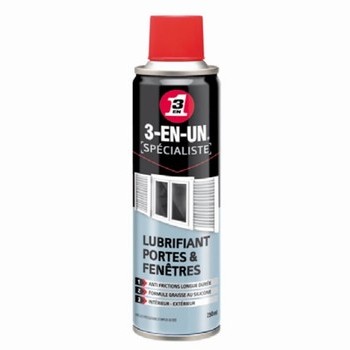 Lubrifiant portes et fentres 250ml, lot de 3